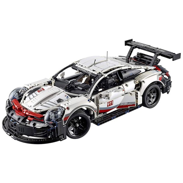Encontraproduto.com.br - LEGO Technic Porsche 911 RSR Carro de Corrida Modelo de Montagem 42096, Réplica Avançada, Conjunto Exclusivo para Colecionador, Presente para Crianças