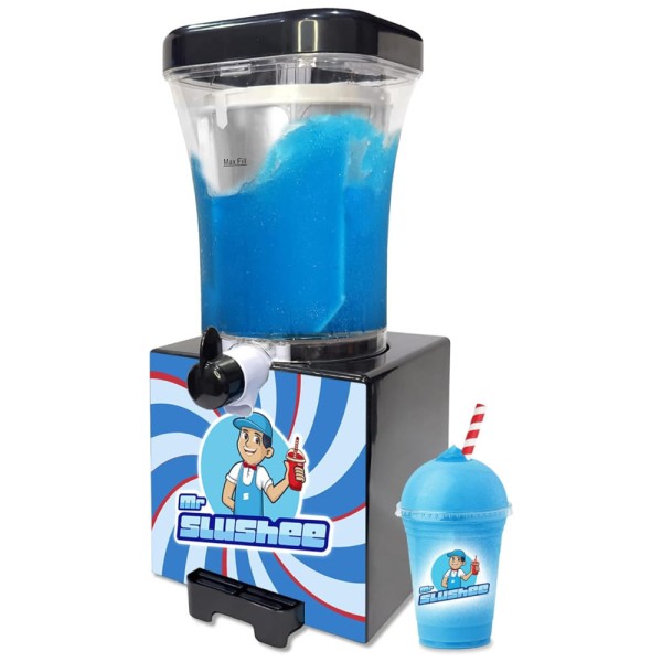 Encontraproduto.com.br - Máquina de Raspadinha Para Uso Doméstico, Nova e Melhorada, com Capacidade de 1 Litro, Transforma Seus Refrigerantes Favorito, Mr.Slushee.