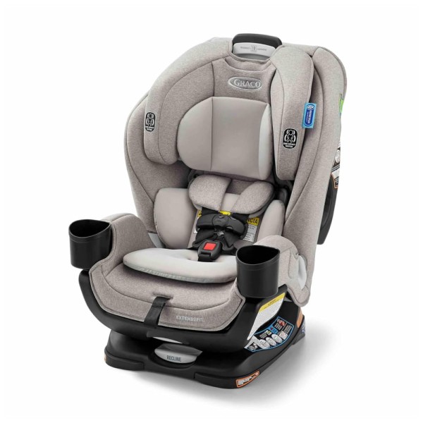 Cadeirinha de Carro Conversível Graco Extend2Fit, Reclinável e com Painel de Extensão Ajustável para Mais Espaço para as Pernas, Modelo Ashten