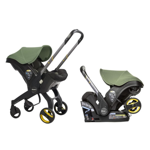 Encontraproduto.com.br - Sistema de Viagem All-in-One Doona Car Seat Stroller, Verde