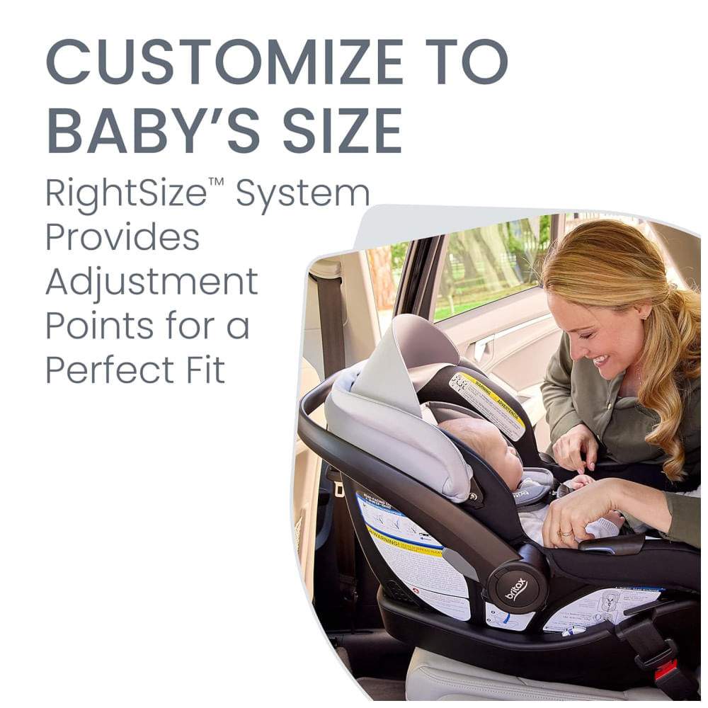 Encontraproduto.com.br - Carrinho e Assento de Carro para Bebê Britax Willow Brook S, com Base Alpine e Tecnologia ClickTight, Capa e Inserto SafeWash - Viagem Segura