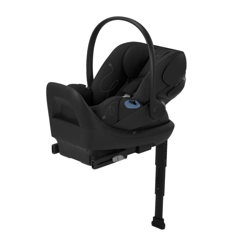 Encontraproduto.com.br - Assento Automotivo Infantil Cybex Cloud G Lux Comfort Extend com Base Anti-Rebote e Proteção Lateral Linear, Instalação Simples