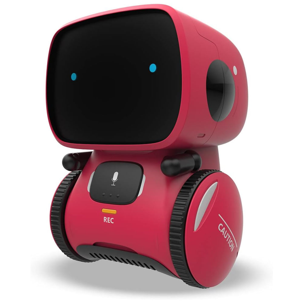 KaeKid Robô para Meninas 35cm: Interativo, Sensor de Toque, Voz, Reconhecimento, Canto, Dança, Repetição e Gravação