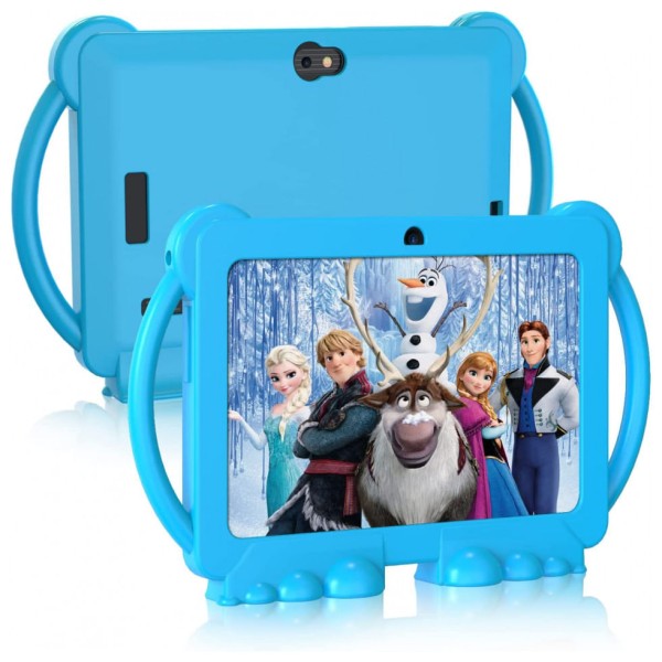 Encontraproduto.com.br - Tablet Infantil 7 Educativo com Controle de Pais, WiFi e Câmera Dupla, Android 11 3GB RAM, YOBANSE, Azul