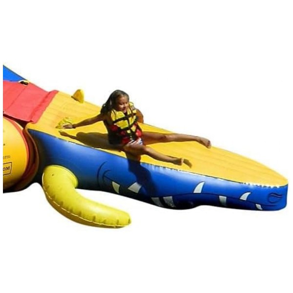 Encontraproduto.com.br - Acessório de Plataforma Aquática Deslizante, e, ISLAND HOPPER, Amarelo