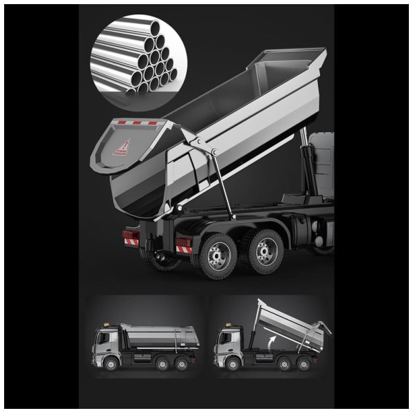 Encontraproduto.com.br - Tanque Militar Soviético RTR 3949 para Adultos, de Plástico com Recuo de Barril e Infravermelho, Wheelfun