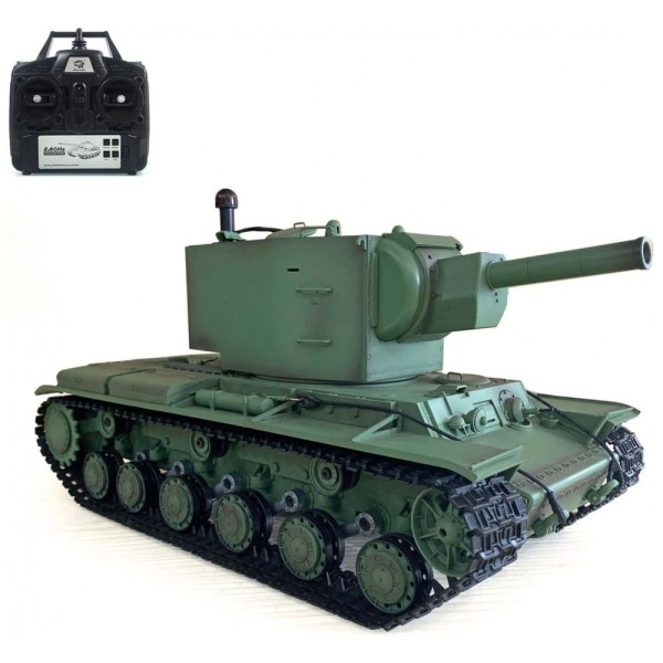 Tanque Militar Soviético RTR 3949 para Adultos, de Plástico com Recuo de Barril e Infravermelho, Wheelfun