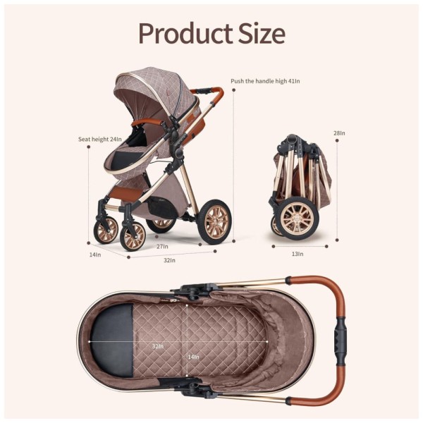 Encontraproduto.com.br - Carrinho de Bebê com Assento Reversível, Arnês de Um Puxão e Reclinação Múltipla, Cybex Balios S Lux, Preto