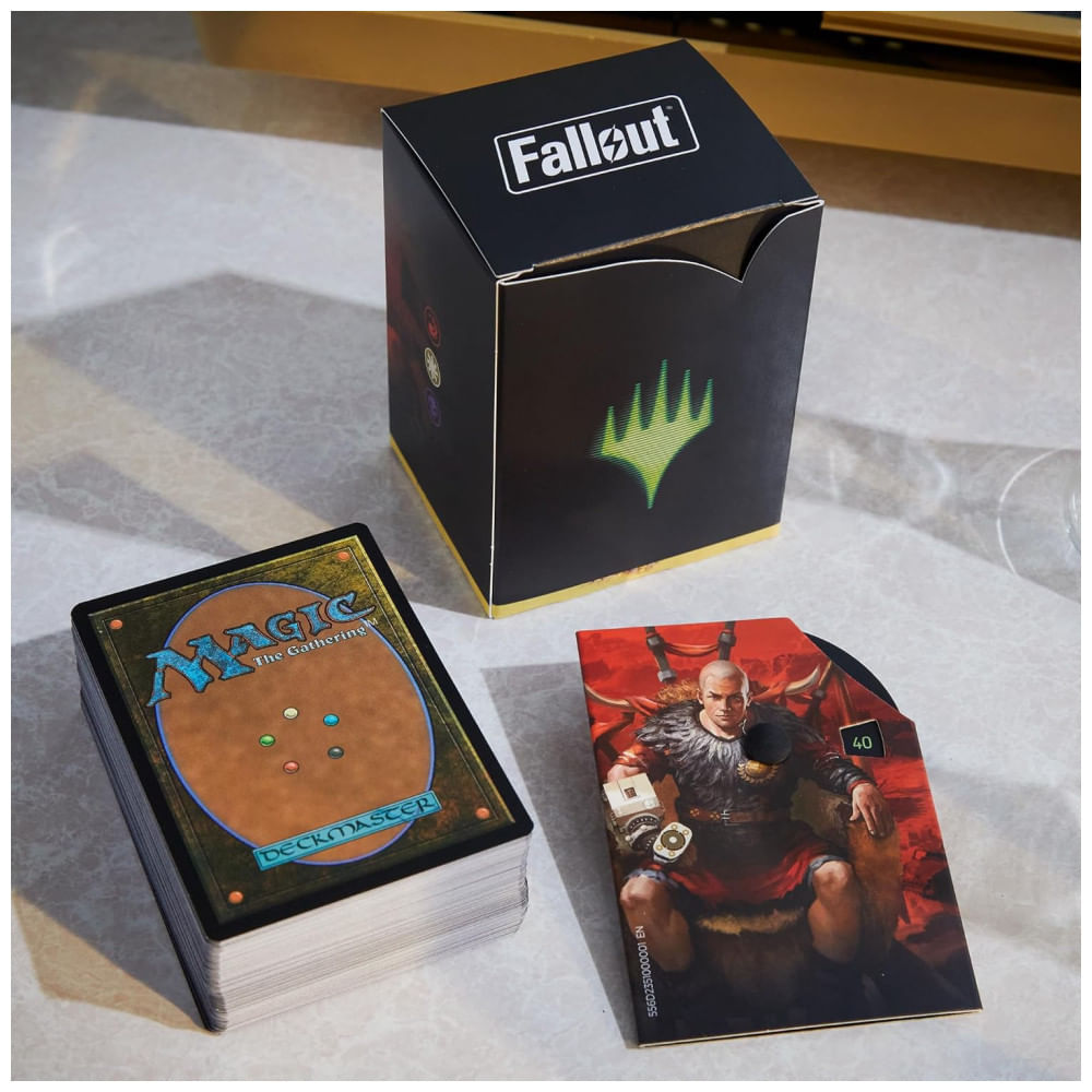 Encontraproduto.com.br - Magic: The Gathering Fallout Pacote de Decks de Comandante - Inclui todos os 4 Decks Hail Caesar, Scrappy Survivors, Science! e Mutant Menace