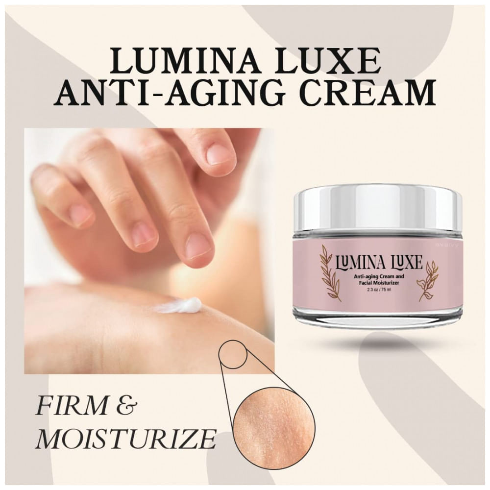 Encontraproduto.com.br - Creme Anti Idade e Hidratante Facial Único, 60 mL, Lumina Luxe