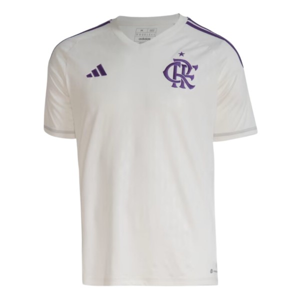 Camisa Flamengo I 23 Adidas Goleiro Masculina - Branca