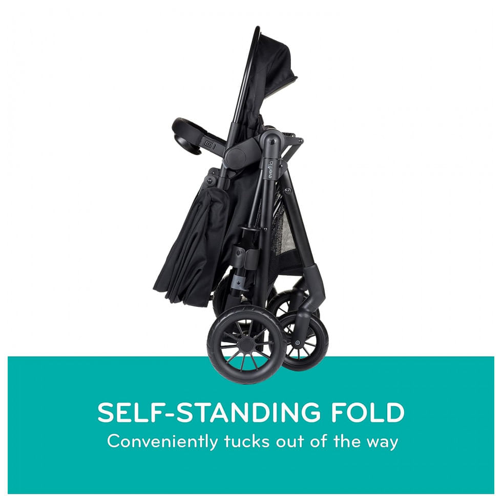 Bebê Conforto Pivot Kit Carrinho de Passeio para 2 a 15 kg, Pálido, EVENFLO 56022217A, Rosa pálido