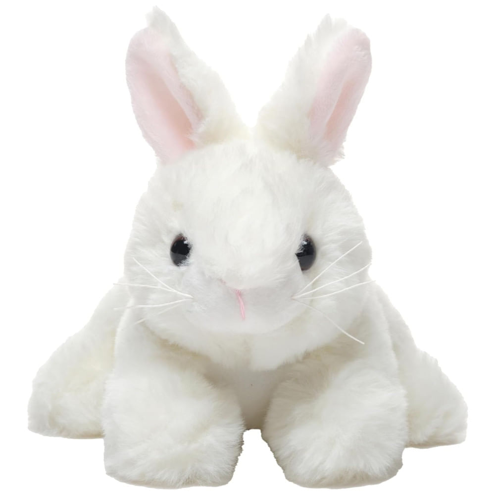 Coelho de Pelúcia de 17 cm Coleção Páscoa, Bearington Lil Jumpy, Branco