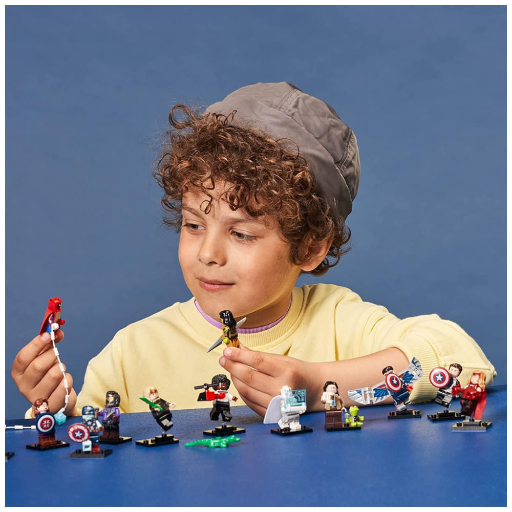 Encontraproduto.com.br - Marvel Series 1 Complete Full Set of 12 Minifigures 71031 Bagged, LEGO