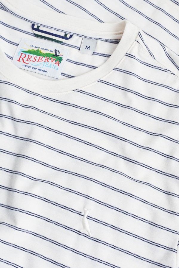 Encontraproduto.com.br - Camiseta Regular Listrado Fresh