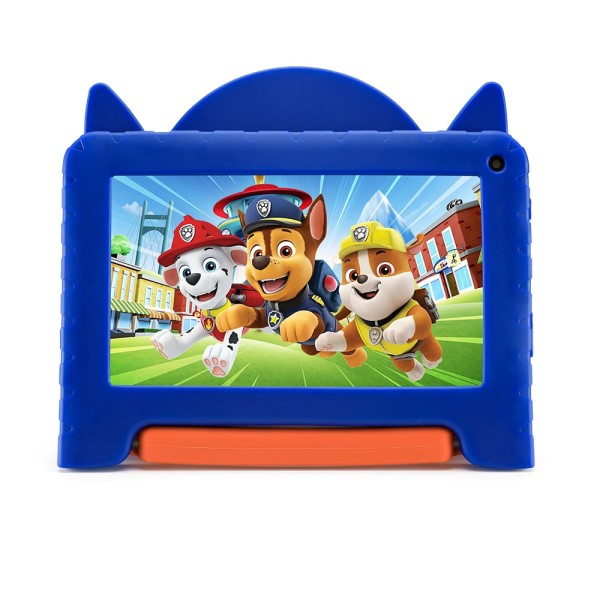 Tablet Patrulha Canina Chase com Controle Parental 4GB RAM + 64GB + Tela 7 pol + Case + Wi-fi + Android 13 + Quad Core Multi - NB421OUT [Reembalado]
