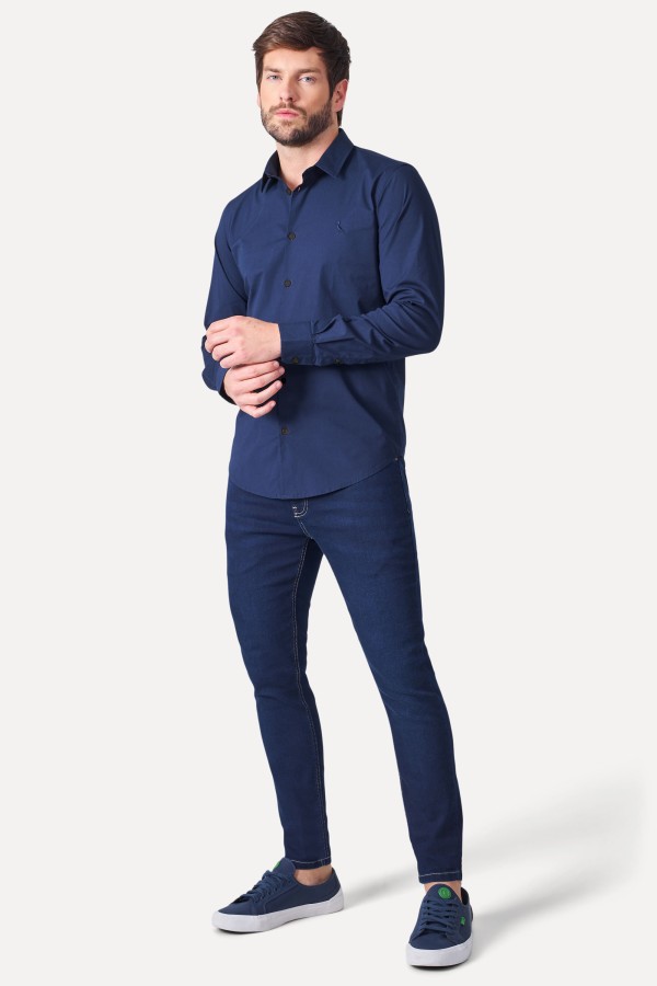 Encontraproduto.com.br - Camisa Ml Enxuto Colors