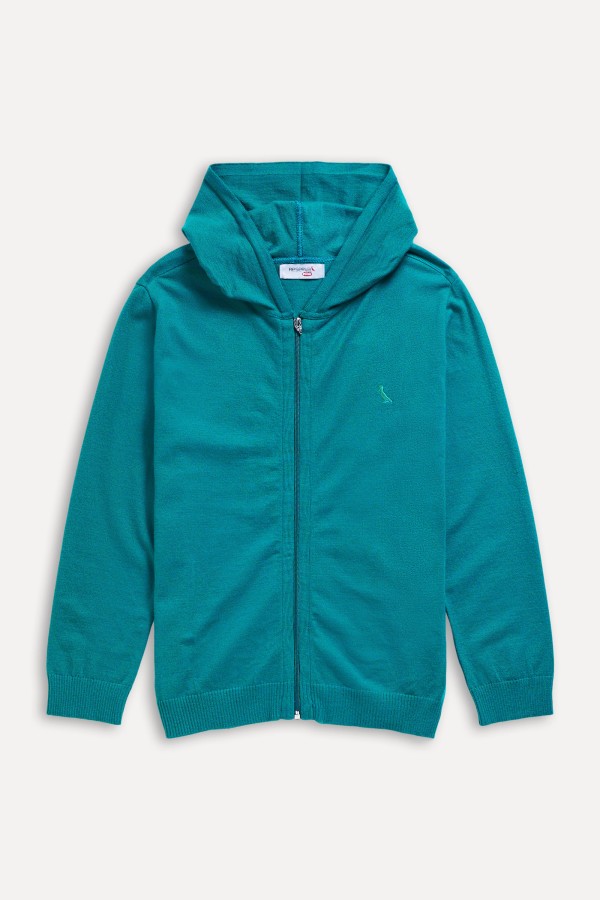 Encontraproduto.com.br - Casaco Mini Tricot Ziper Comfy