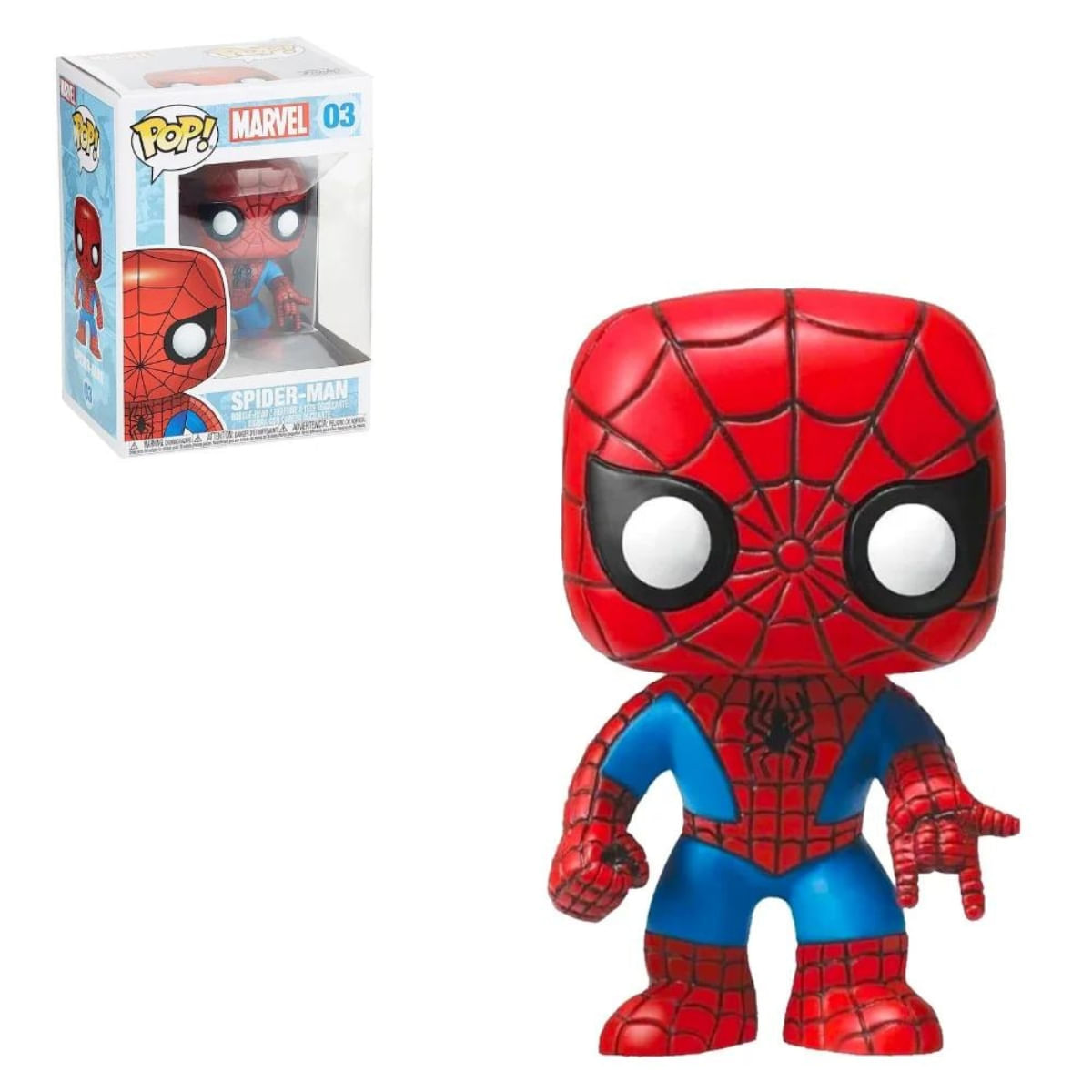 Encontraproduto.com.br - Funko Pop Marvel Spider-man 03 02276 Funko