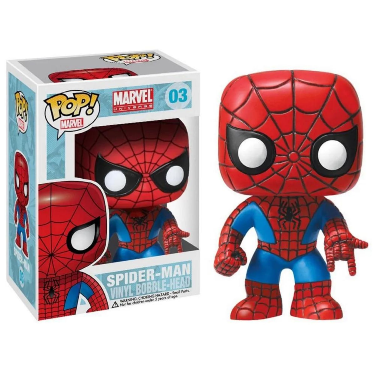 Encontraproduto.com.br - Funko Pop Marvel Spider-man 03 02276 Funko