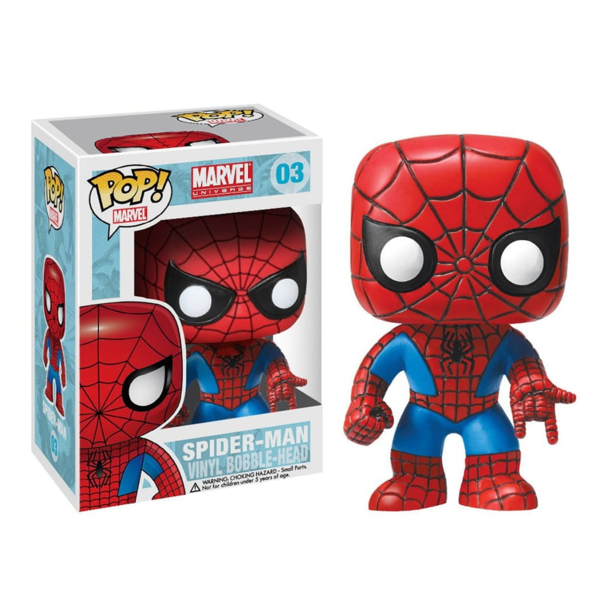 Encontraproduto.com.br - Funko Pop Marvel Spider-man 03 02276 Funko