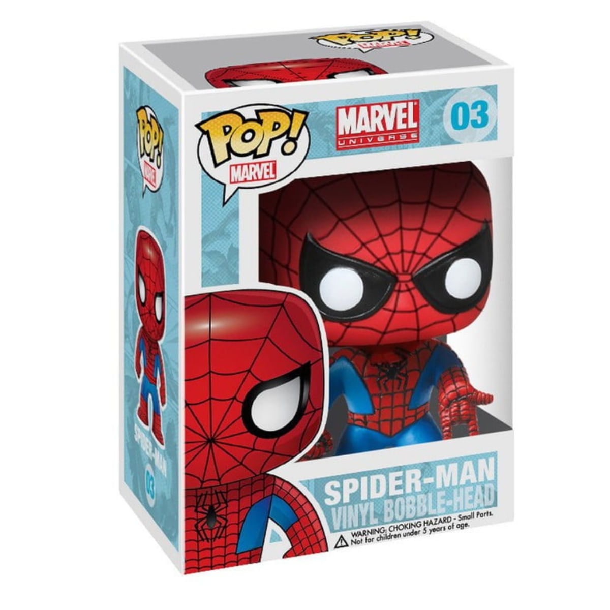 Encontraproduto.com.br - Funko Pop Marvel Spider-man 03 02276 Funko