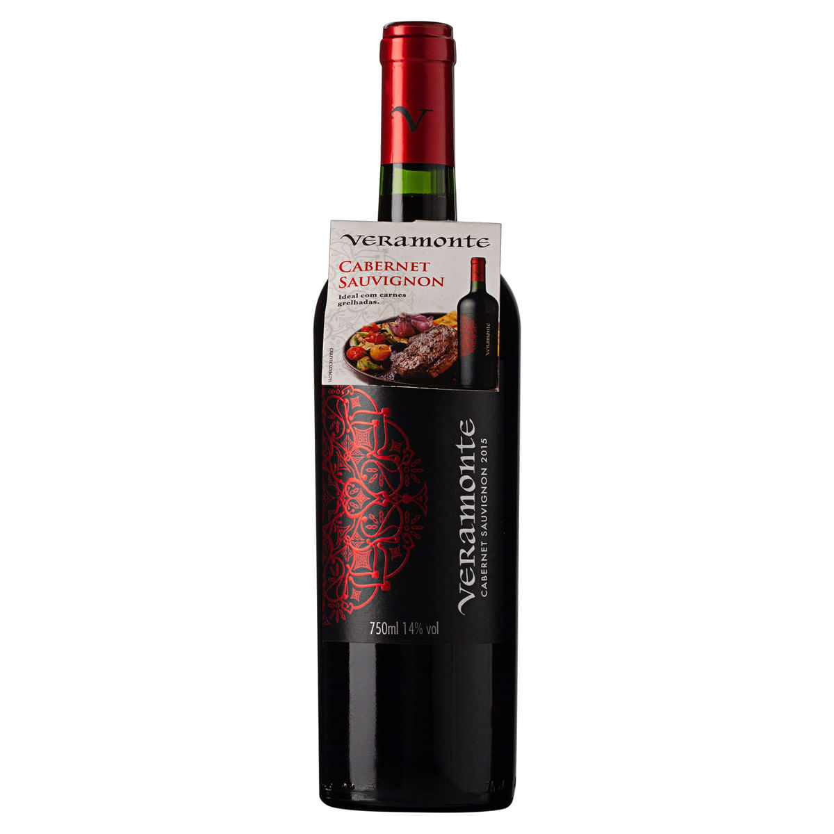 Encontraproduto.com.br - Vinho Chileno Tinto Seco Veramonte Cabernet Sauvignon Valle de Colchagua Garrafa 750ml
