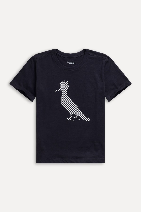 Encontraproduto.com.br - Camiseta Mc Mini Estampada Pica Pau Grid