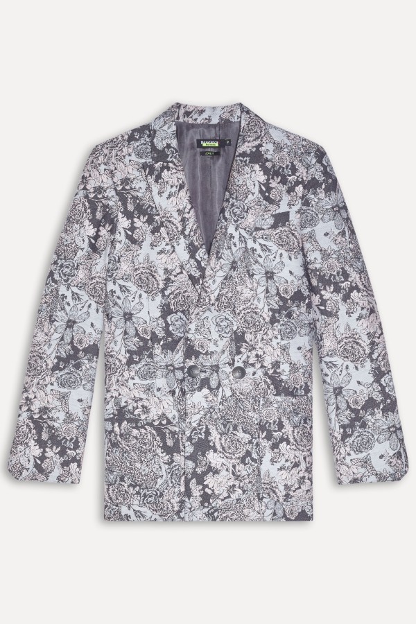 Encontraproduto.com.br - Blazer Alfaiataria Jacquard