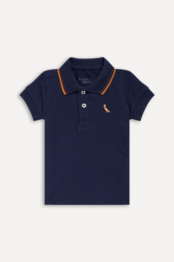 Polo Bb Piquet 3 Frisos