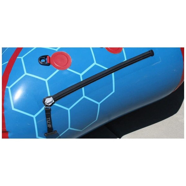 Encontraproduto.com.br - Barco Inflável para 2 Pessoas com Bomba de Ar Manual e Bolsa de Transporte, ADVANCED ELEMENTS AE3038, Azul