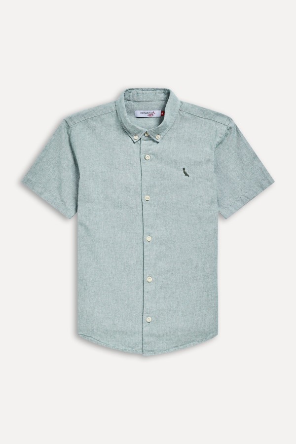 Camisa Mini Mc Oxford Color