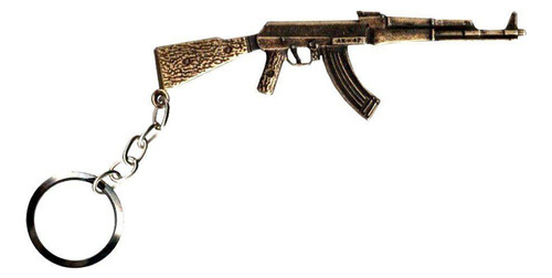 Chaveiro Ak 47 Ouro Velho
