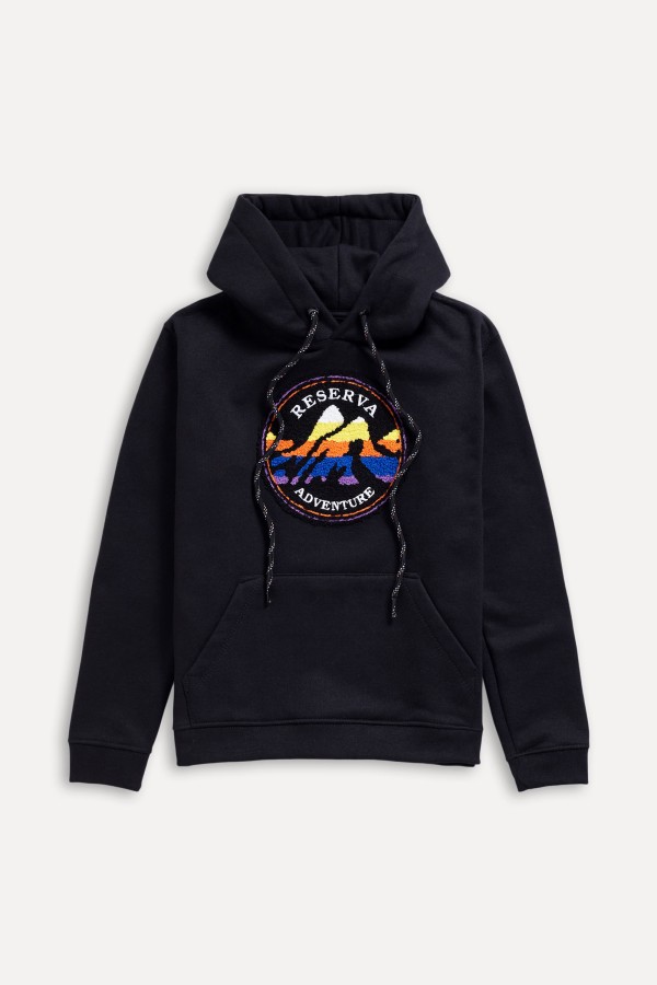 Encontraproduto.com.br - Hoodie Mini Moletom Chenille Adventure
