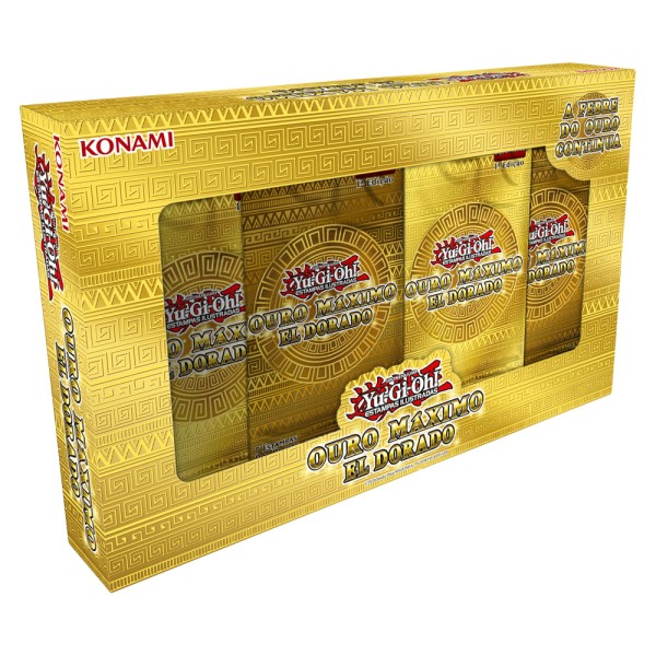 Encontraproduto.com.br - Caixa Yugioh! Ouro Máximo El Dorado - Maximum Gold Konami