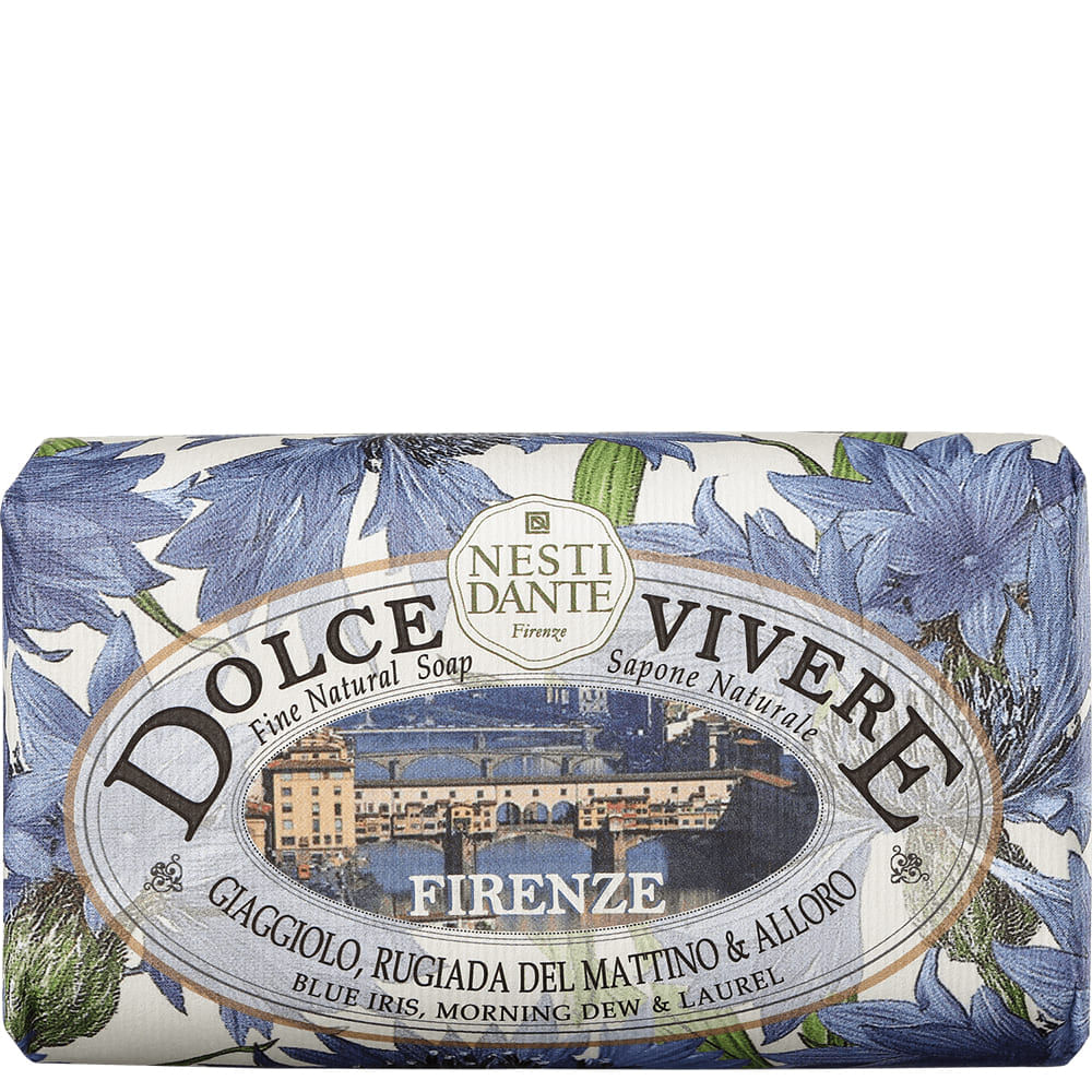 Sabonete Floral em Barra Nesti Dante - Dolce Vivera Firenze -  250g