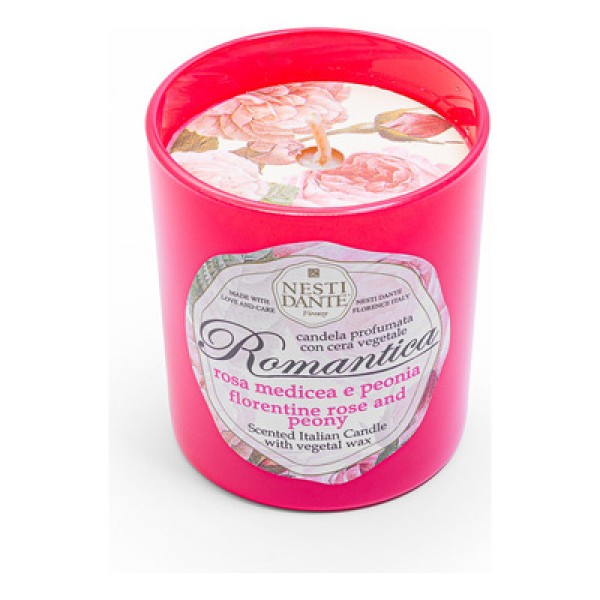 Vela Perfumada Nesti Dante - Romantica Rosa Florentina e Peônia