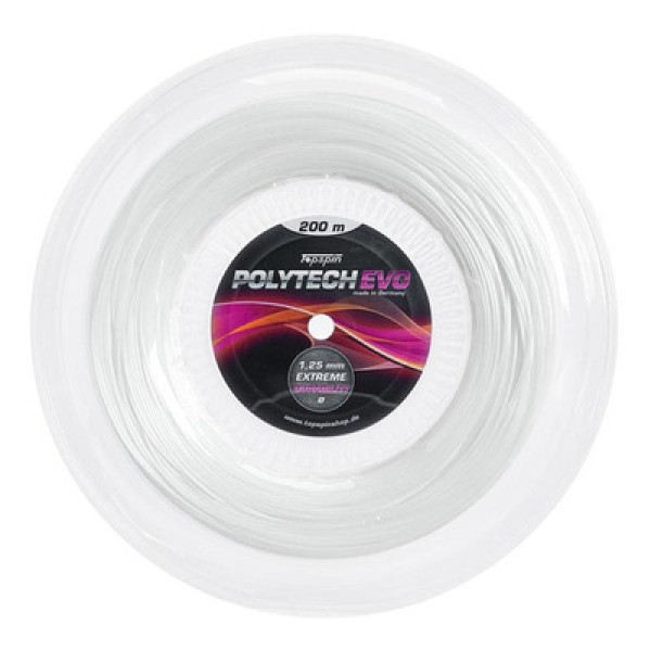 Encontraproduto.com.br - Corda Topspin Polytech Evo 17L 1.25mm Perola Rolo com 200 Metros