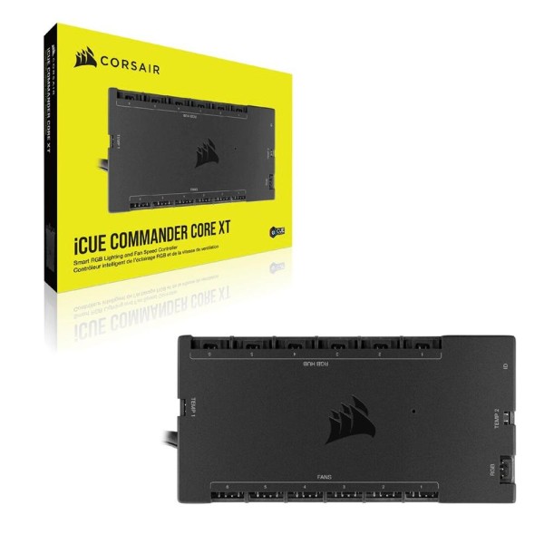 Encontraproduto.com.br - Corsair Node Core Hub Rgb Usb | Controlador Rgb Fans Corsair