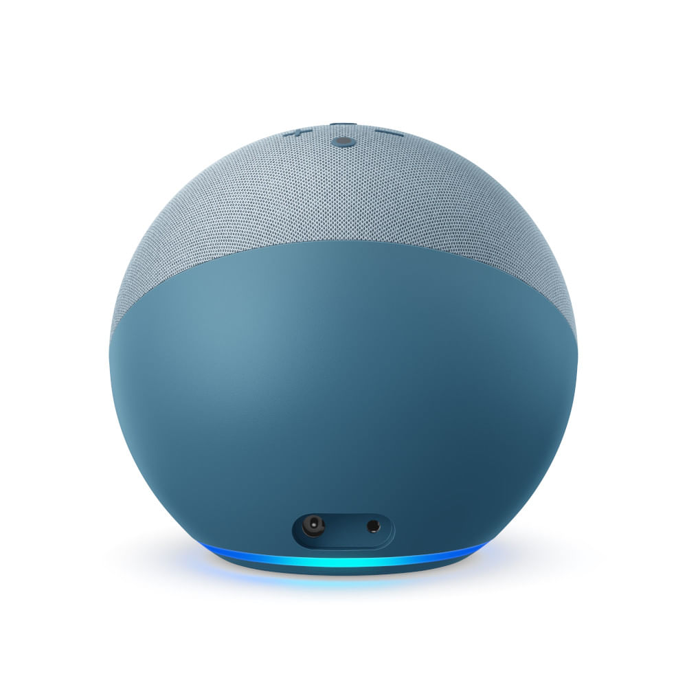 Encontraproduto.com.br - Amazon Echo com Alexa (4ª Geração): Com som premium e hub Zigbee de casa inteligente - Cor Azul