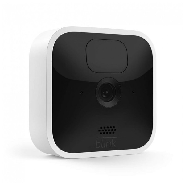 Encontraproduto.com.br - Câmera de Segurança HD sem Fio com Detecção de Movimento Blink Branca