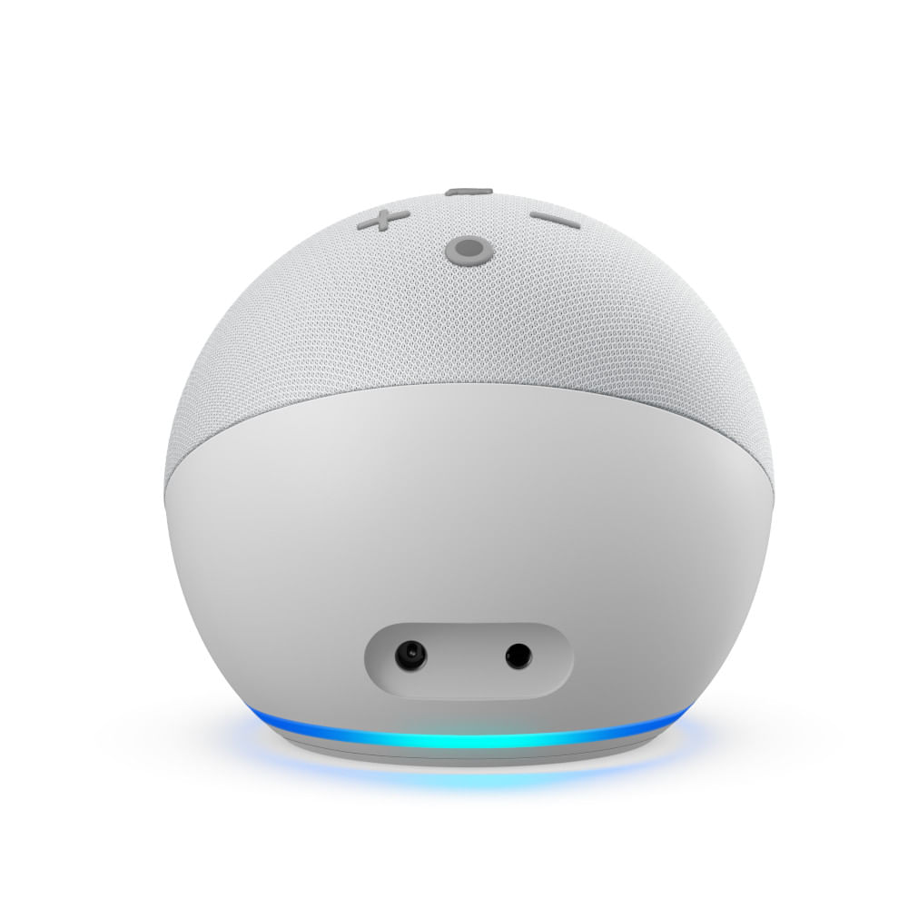 Encontraproduto.com.br - Amazon Echo Dot 4ª geração Smart Speaker com Relógio e Alexa - Branca