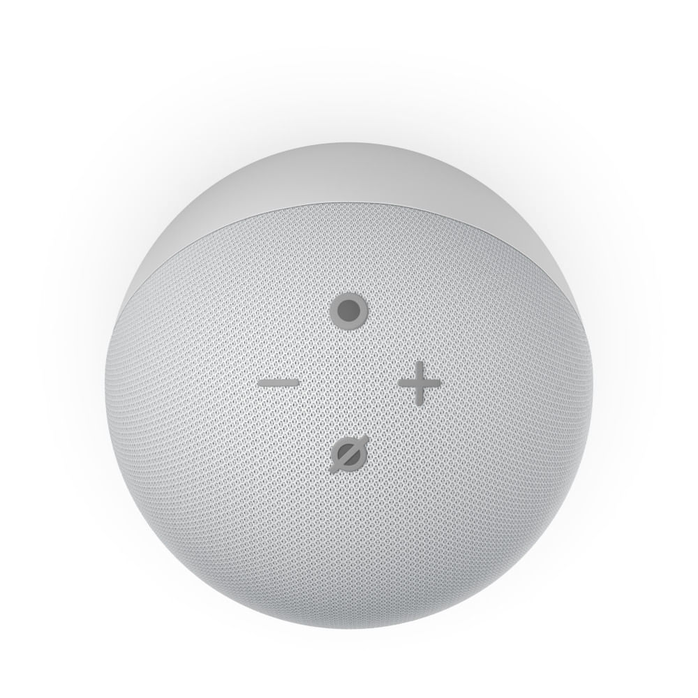Encontraproduto.com.br - Amazon Echo Dot 4ª geração Smart Speaker com Relógio e Alexa - Branca