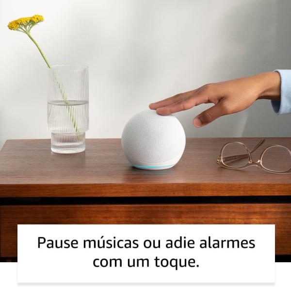 Encontraproduto.com.br - Echo Dot 5ª geração | O Echo Dot com o melhor som já lançado | Cor Branca