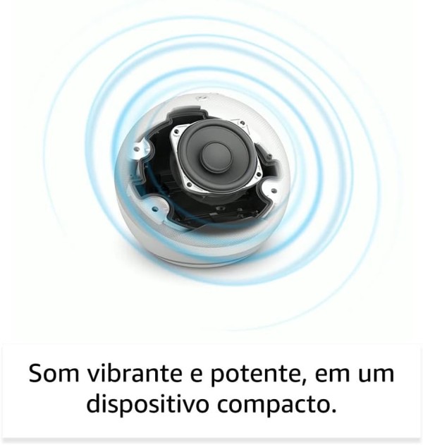 Encontraproduto.com.br - Echo Dot 5ª geração | O Echo Dot com o melhor som já lançado | Cor Branca