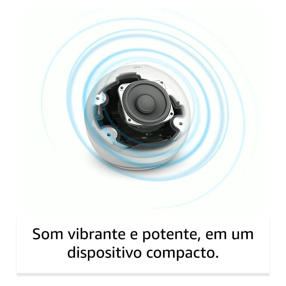 Encontraproduto.com.br - Amazon Echo Dot 5ª Geração, Smart Speaker, com Alexa, Branco