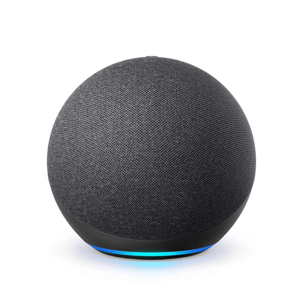 Encontraproduto.com.br - Amazon Echo 4ª Geração Com Som Premium, Hub de Casa Inteligente e Alexa - Preto
