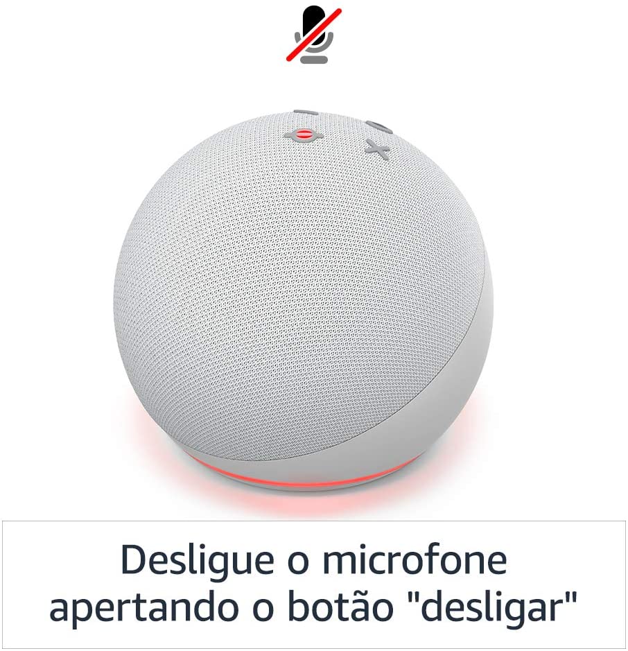Encontraproduto.com.br - Amazon Echo Dot 4ª Geração Smart Speaker com Alexa - Branco