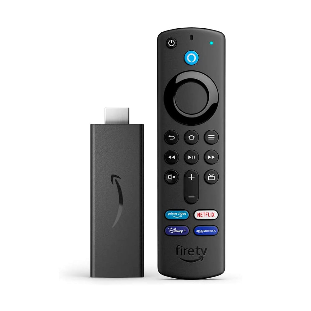 Encontraproduto.com.br - Fire Tv Stick Amazon 4k Com Controle Remoto Por Voz E Com Alexa