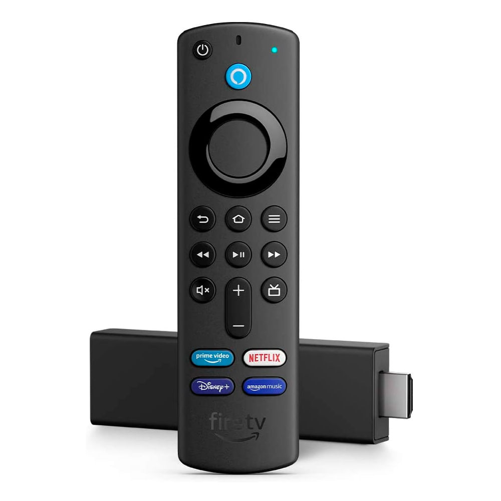 Encontraproduto.com.br - Fire Tv Stick Amazon 4k Com Controle Remoto Por Voz E Com Alexa